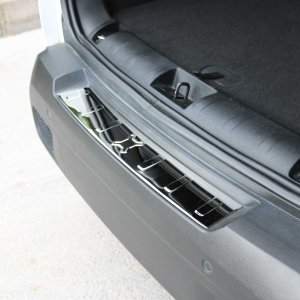 Jeep Renegade Bumper Sill Cover - Rear - Omac - S.Steel - Gloss Silver - '19-'24 Jeep Renegade Bumper Sill Cover - Rear - Omac - S.Steel - Gloss Silver - '19-'24